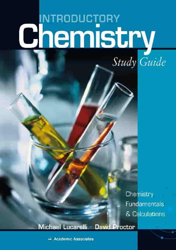 Introductory Chemistry – Study Guide